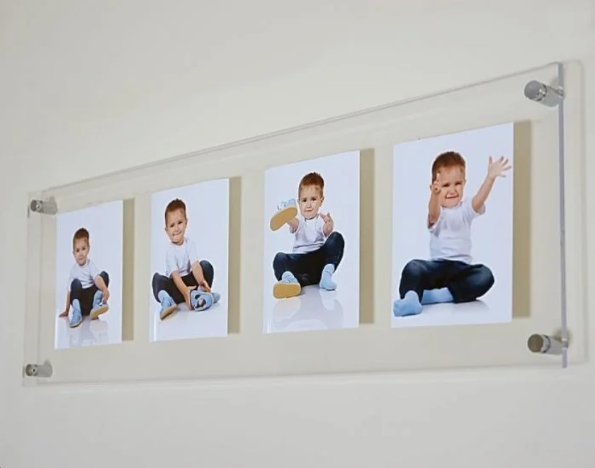 Wall Frames, Dubai – Contemporary Glass Picture & Art Frames with Floating Effect, Custom Sizes and Mounting Options by INFOCUS Glass & Aluminium Works, UAE